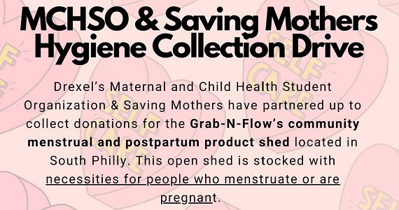 MCHSO and Saving Mothers Hygiene Collection Drive
